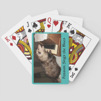 Proper Possum Playing Cards