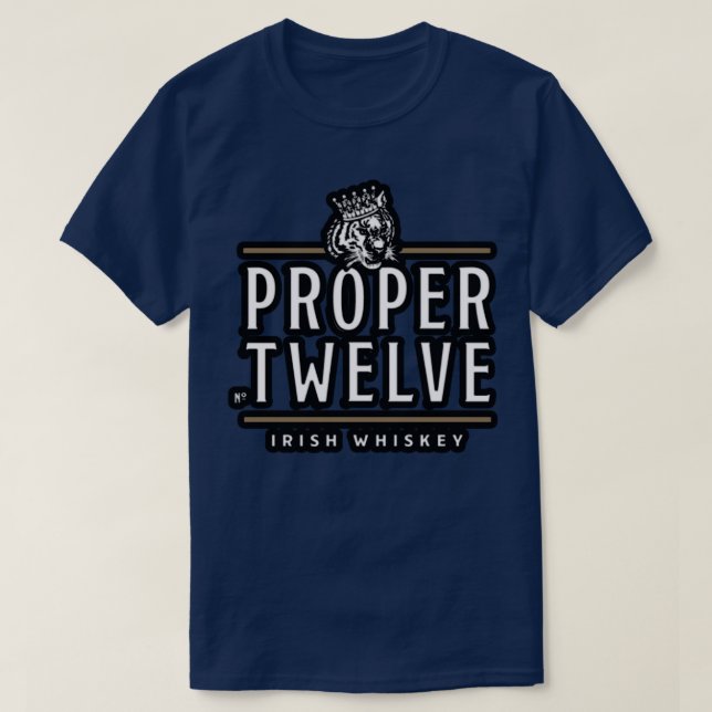 Proper Twelve Irish T Shirt (Design Front)