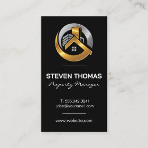 Properties Logo   Real Estate Business Card