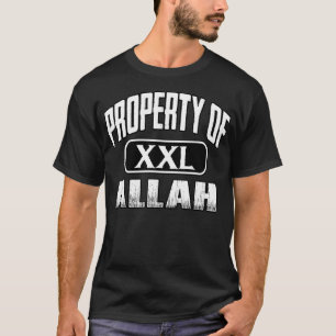 Property Allah XXL Islamic Muslim T-Shirt