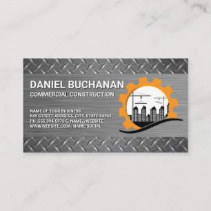 Property Builder Site General Contractor Business Card