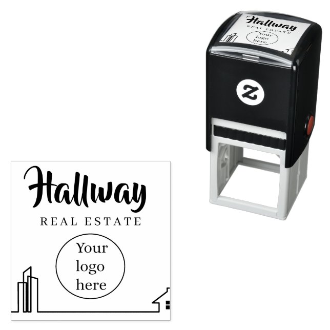 Property Business Self Inking Rubber Stamp (In Situ)