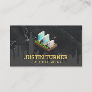 Property Developer   Real Estate Construction Business Card