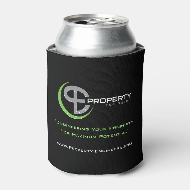 Property Engineers Can Cooler (Can Front)