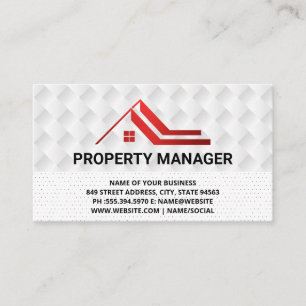 Property Logo   Real Estate Business Card