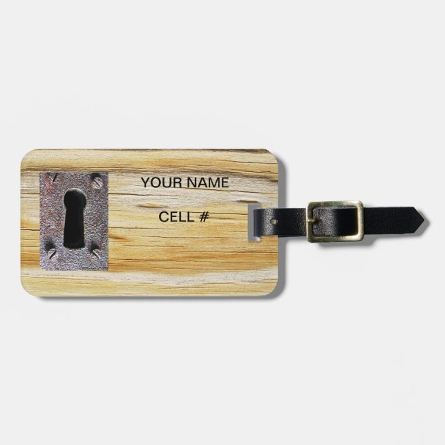 Property Luggage Tag (Front Horizontal)