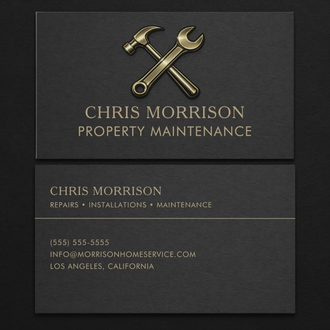 Property Maintenance Professional  Business Card (Creator Uploaded)