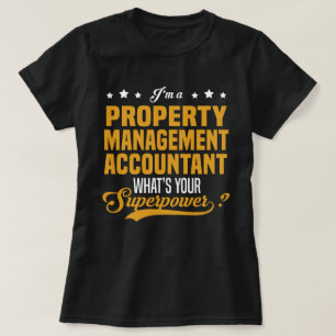 Property Management Accountant T-Shirt