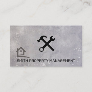 Property Management   Construction Appointment Card