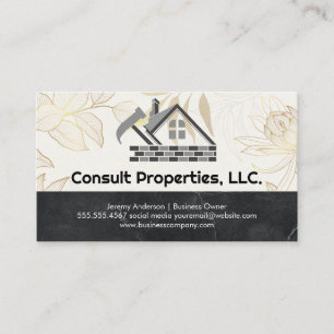 Property Management   Home Repair  Business Card