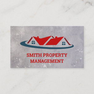 Property Management   Mortgage House Real Estate Appointment Card