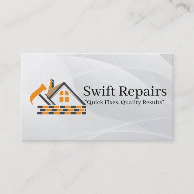 Property Management Renovation Hardware Tools Business Card (Front)