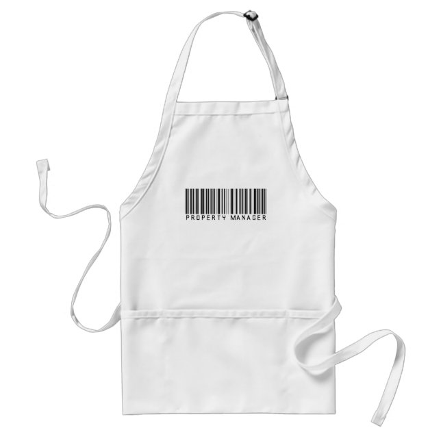 Property Manager Bar Code Standard Apron (Front)