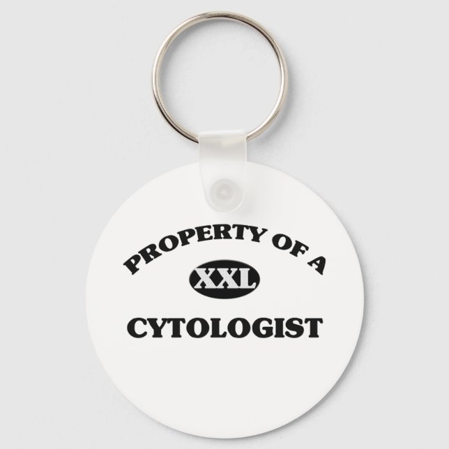 Property of a CYTOLOGIST Keychain (Front)
