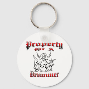 Property of a Drummer Keychain