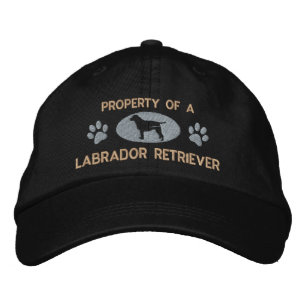 Property of a Labrador Retriever Embroidered Hat