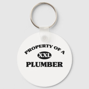 Property of a PLUMBER Keychain