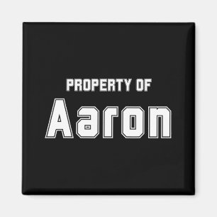 Property Of Aaron Funny Bachelorette Gifts For Bri Magnet