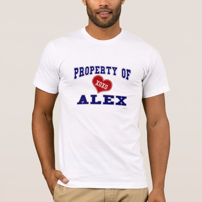 Property of Alex T-Shirt (Front)