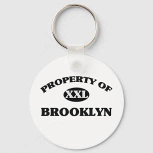 Property of BROOKLYN Keychain