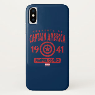 Property Of Captain America Case-Mate iPhone Case