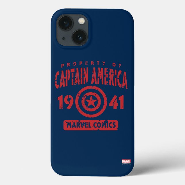 Property Of Captain America Case-Mate iPhone Case (Back)