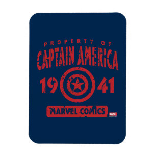 Property Of Captain America Magnet