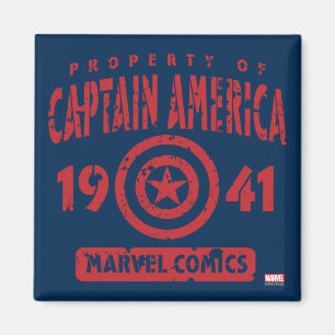 Property Of Captain America Magnet