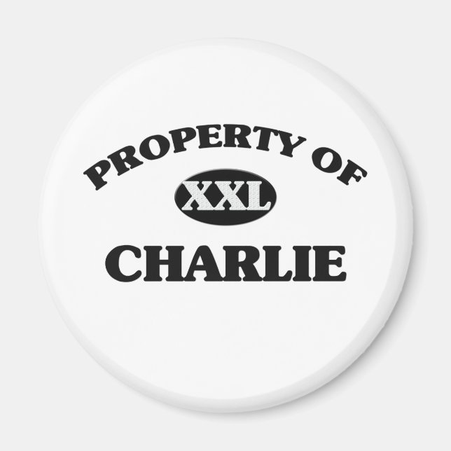 Property of CHARLIE Magnet (Front)
