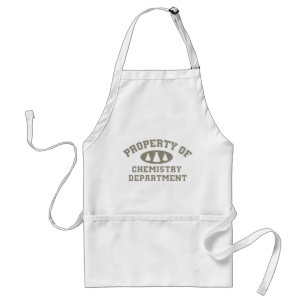 Property Of Chemistry Department Standard Apron
