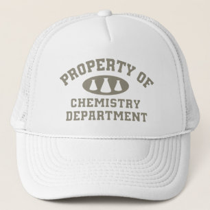 Property Of Chemistry Department Trucker Hat