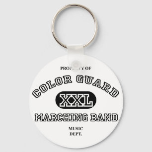 Property of Colorguard Keychain