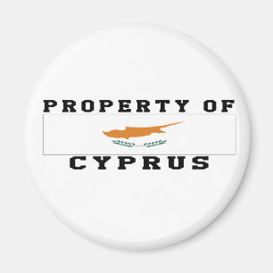 Property Of Cyprus Magnet