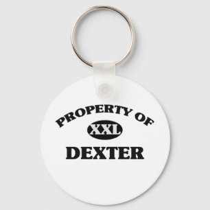 Property of DEXTER Keychain
