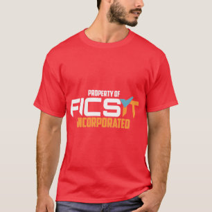 Property of FICSIT Satisfactory Emblem T-Shirt