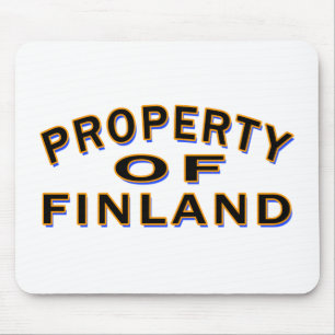 Property Of Finland Mouse Pad
