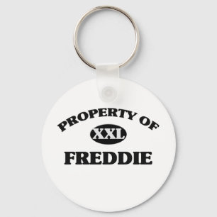 Property of FREDDIE Keychain