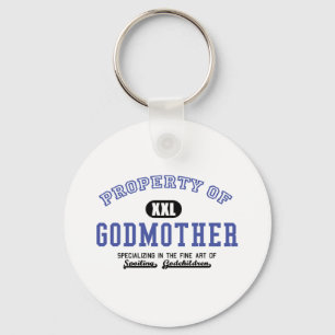 Property of Godmother Keychain