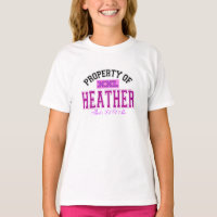 PROPERTY OF HEATHER