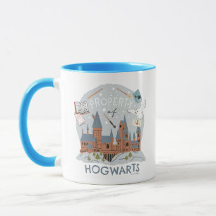 Property of Hogwarts Cartoon Graphic Mug