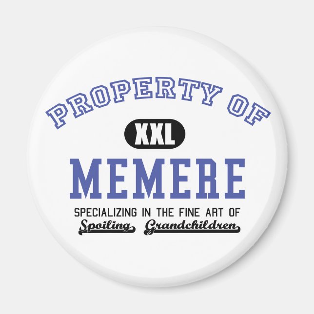 Property of Memere Magnet (Front)
