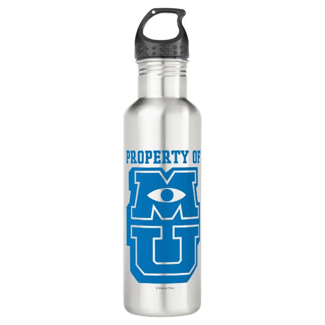 Property of MU Logo 710 Ml Water Bottle (Front)