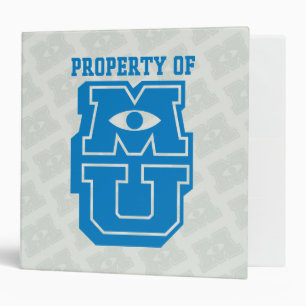 Property of MU Logo Binder