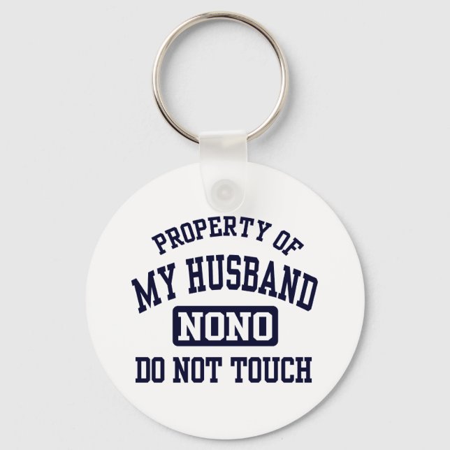 Property of my Husband Keychain (Front)