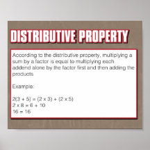 Property of Numbers- Distributive Property
