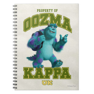 Property of OOZMA KAPPA Notebook