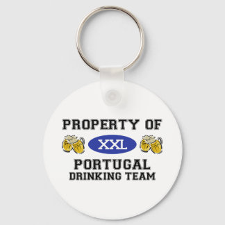 Property of Portugal Drinking Team Keychain