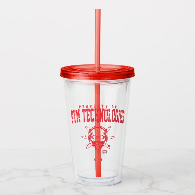 Property of PYM Technologies Acrylic Tumbler (Front)