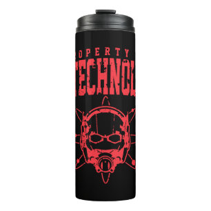 Property of PYM Technologies Thermal Tumbler