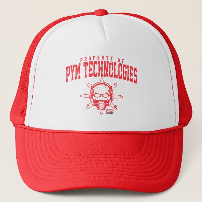 Property of PYM Technologies Trucker Hat (Front)